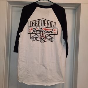 🌟 Red Devil Hellbound racing Ragland tshirt size xl